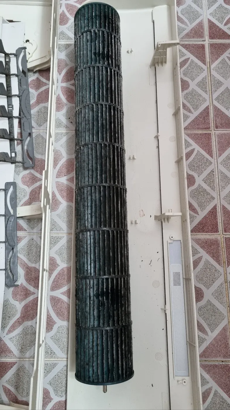 필터·핀 오염 — 고성군 에어컨청소 현장
