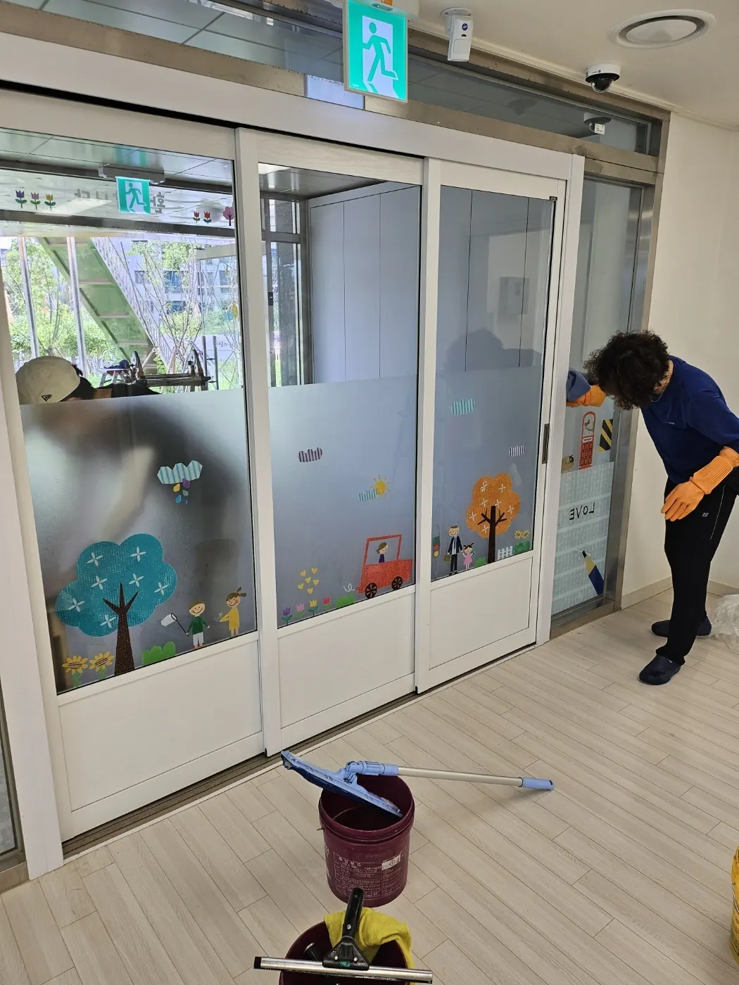 세정 진행 — 창원 마산합포구 어린이집청소 현장