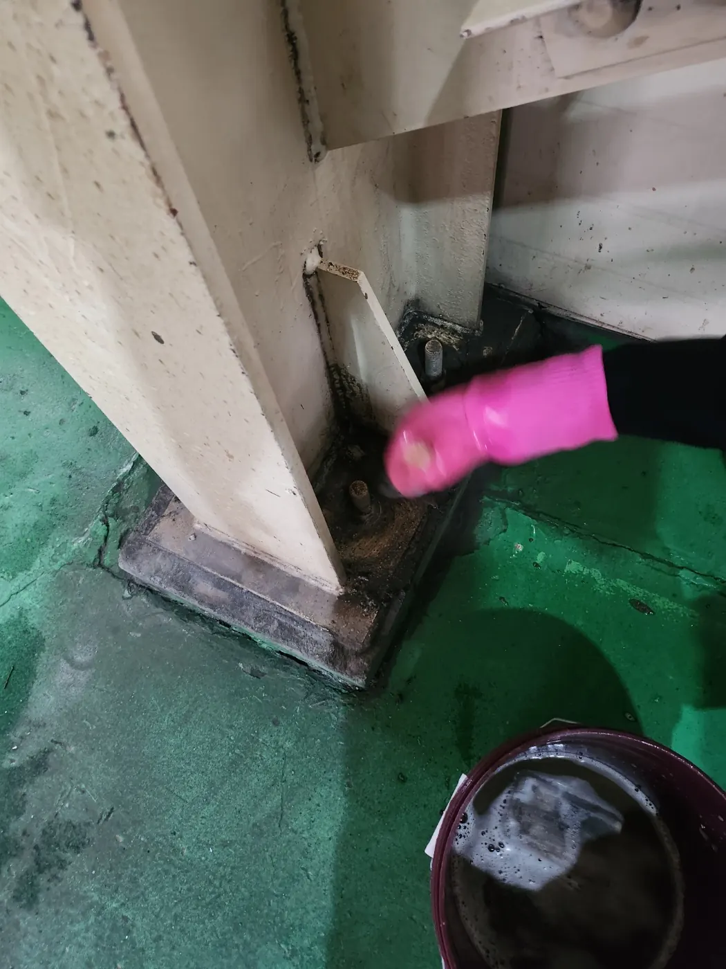 세정 진행 — 경남동부 공장청소 현장
