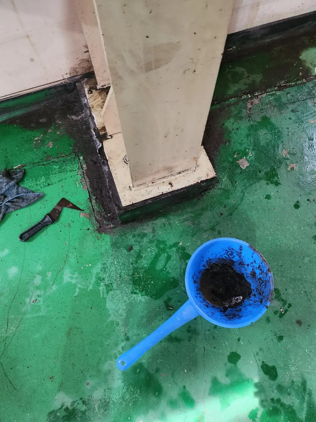 세정 진행 — 칠서면 공장청소 현장