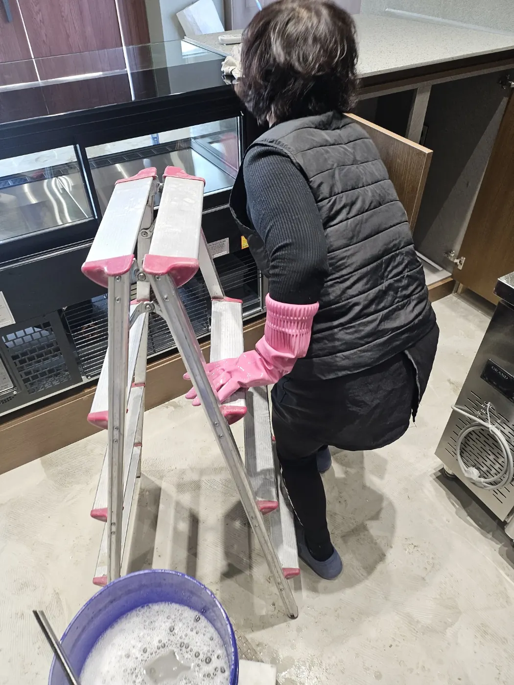 분진 제거 — 대합면 준공청소 현장