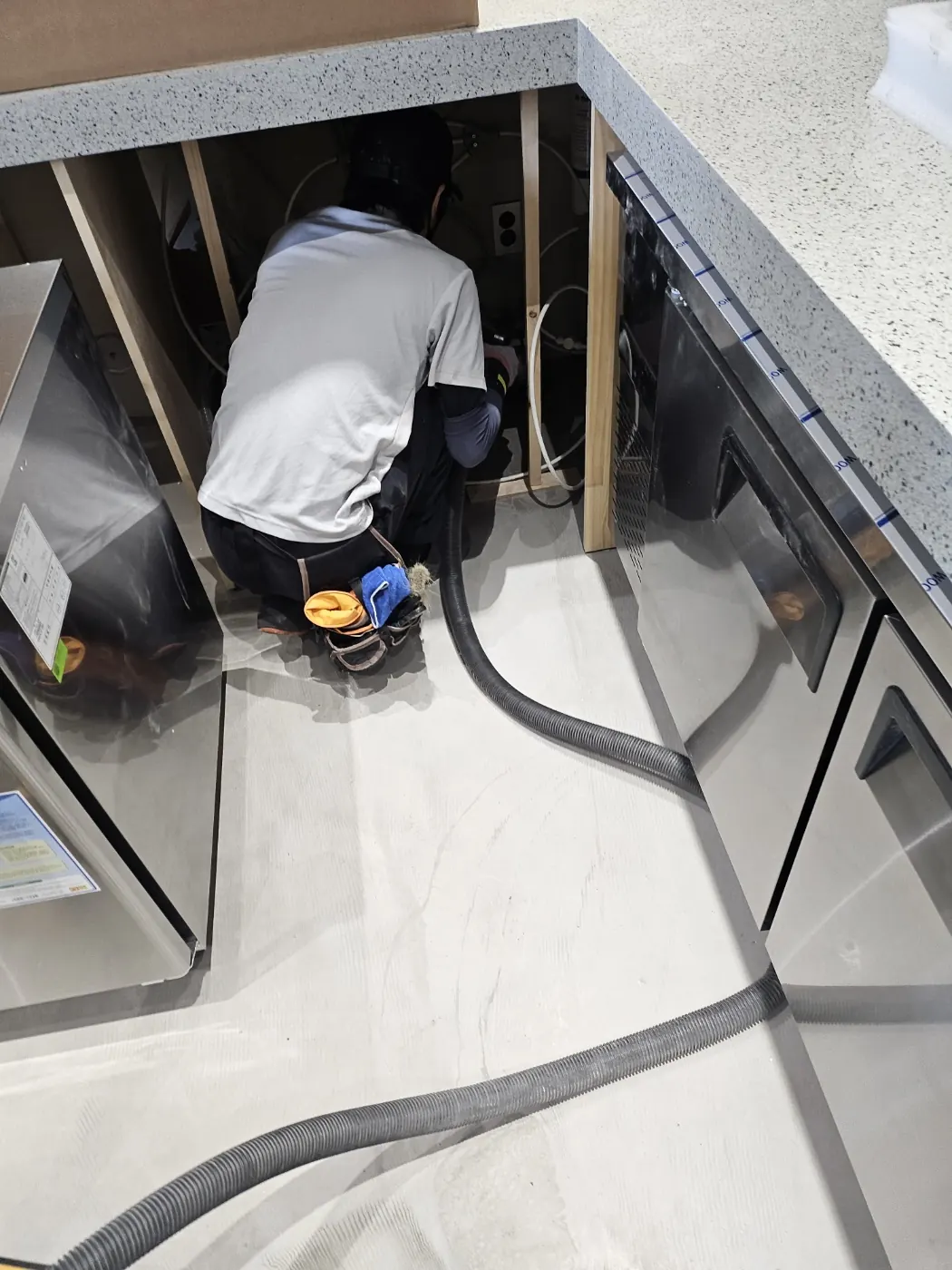 부북면 준공청소 시공 현장 — 준공 마감 확인