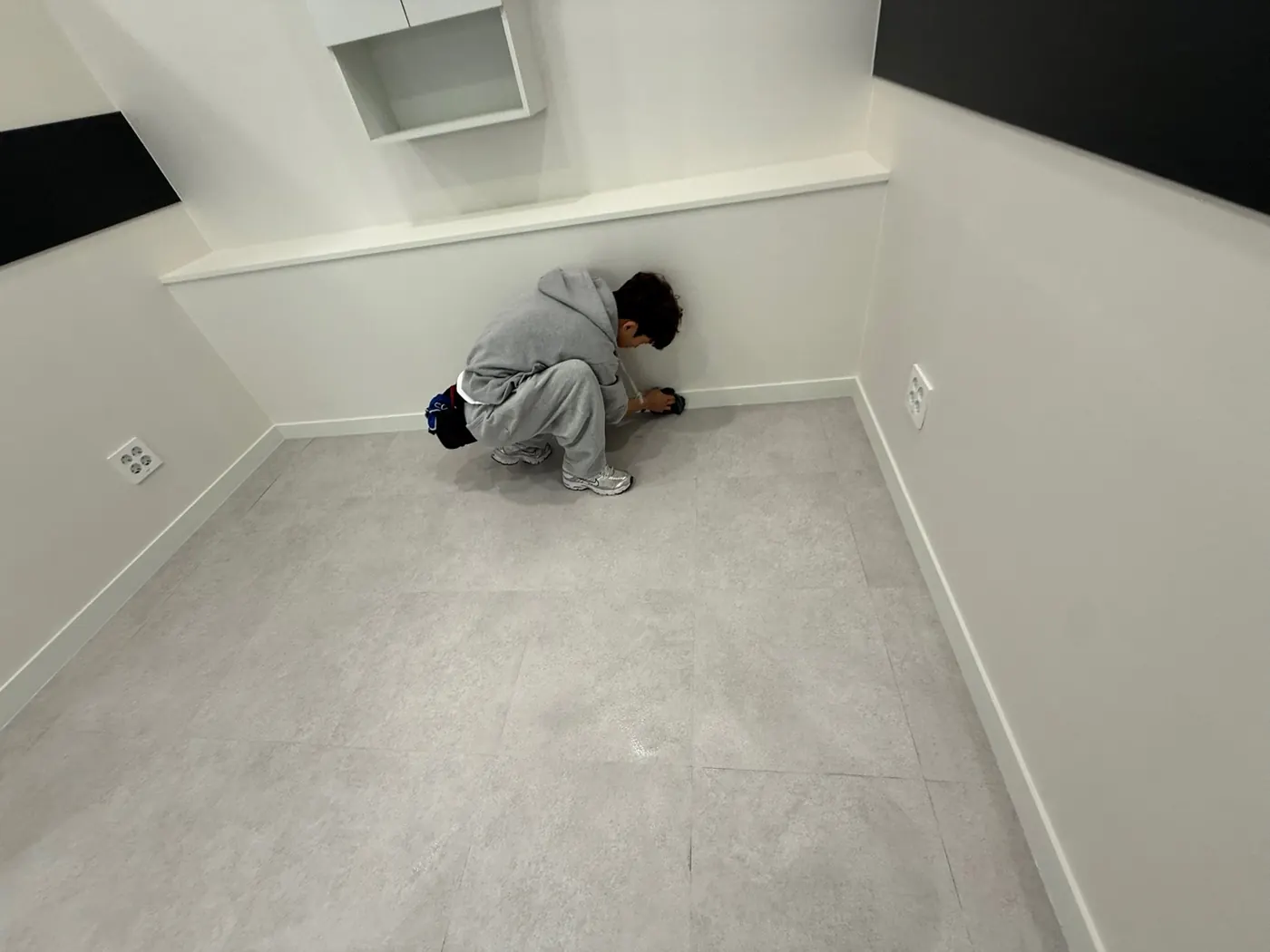세정 진행 — 의령군 상가청소 현장